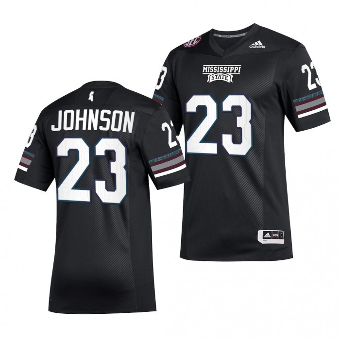 2021-22 Mississippi State Bulldogs Dillon Johnson Special Game Jersey Black