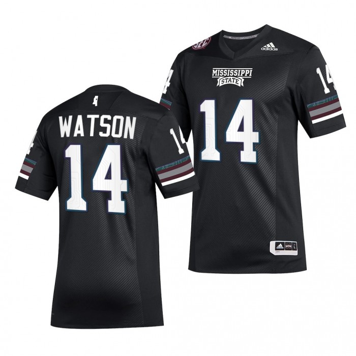2021-22 Mississippi State Bulldogs Nathaniel Watson Special Game Jersey Black