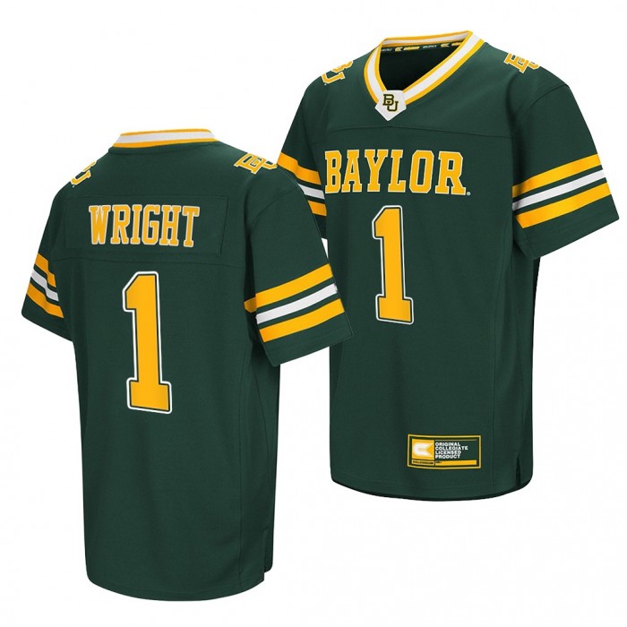 Baylor Bears Kendall Wright College Football Jersey Green