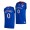 Kansas Jayhawks Bobby Pettiford 2021-22 College Basketball Away #0 Jersey-Blue