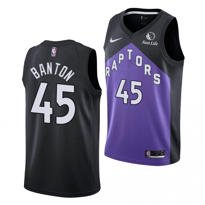 Dalano Banton Raptors Jersey Earned Edition Purple