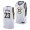Isaiah Jackson #23 Pacers 2021 Jersey Association Edition White