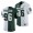 Michigan State Spartans Jacub Panasiuk Jersey White Green 2021-22 Split Edition Uniform