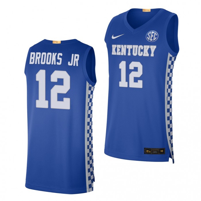 Keion Brooks Jr. Jersey Kentucky Wildcats 2021-22 College Basketball Authentic Jersey-Royal