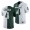 Michigan State Spartans Matt Coghlin Jersey White Green 2021-22 Split Edition Uniform