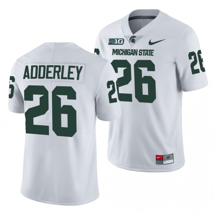 Michigan State Spartans Herb Adderley Men Jersey NFL Limited College Football Jersey-White
