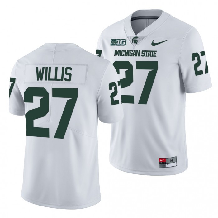 Michigan State Spartans Khari Willis Men Jersey NFL Limited College Football Jersey-White