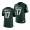 Michigan State Spartans Tre Mosley Green Jersey 2021-22 College Football Game Jersey-Men