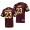 Mississippi State Bulldogs Dillon Johnson Maroon Jersey 2021-22 Special Game Premier Football Jersey-Men