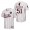 Dylan Carmouche Mississippi State White 2021 College World Series Champions Pinstripe Baseball Jersey