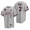 KC Hunt Mississippi State Gray 2021 College World Series Champions College Baseball Jersey