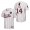 Riley Self Mississippi State White 2021 College World Series Champions Pinstripe Baseball Jersey