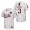 Scotty Dubrule Mississippi State White 2021 College World Series Champions Pinstripe Baseball Jersey