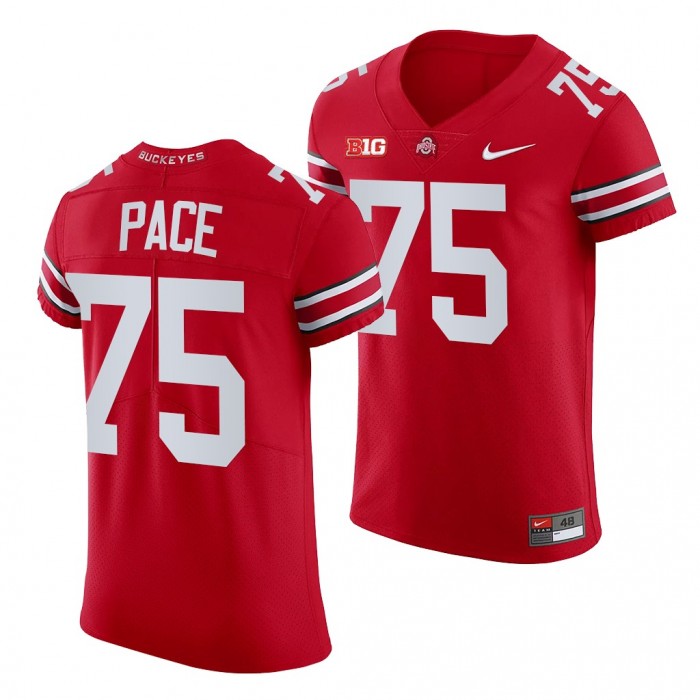 Ohio State Buckeyes Orlando Pace College Football Men Jersey-All Scarlet