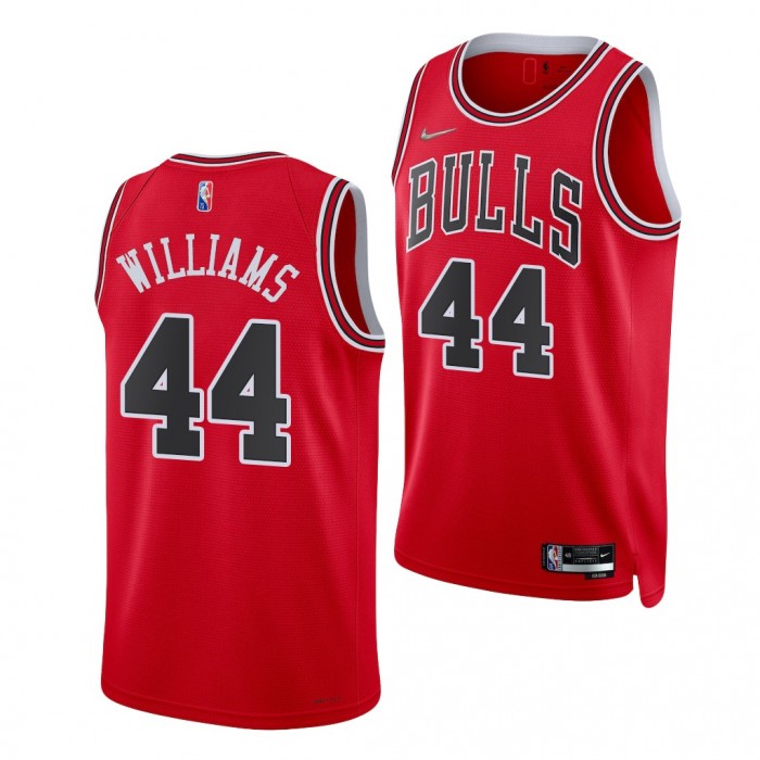 2020 NBA Draft Patrick Williams Bulls 75th Anniversary Jersey Red #44
