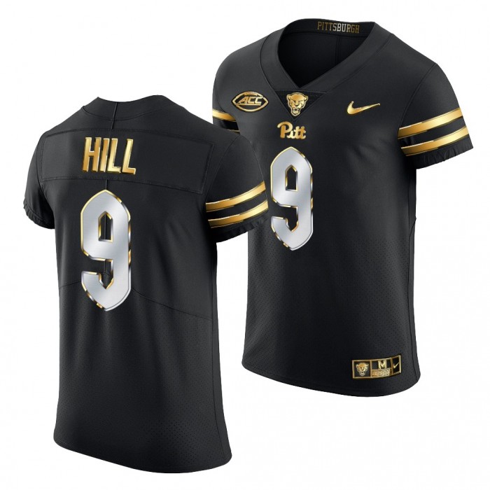 Pitt Panthers Brandon Hill Jersey Black Golden Edition