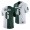 Michigan State Spartans Quavaris Crouch Jersey White Green 2021-22 Split Edition Uniform