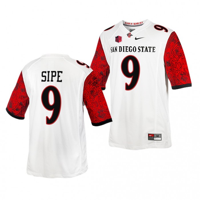 San Diego State Aztecs Brian Sipe White Jersey Calendar Football Blood In-Blood Out Jersey-Men