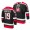 St. Cloud State Huskies Sam Hentges Black Lace-Up Hockey Jersey 2021-22