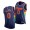 2020 NBA Draft Tyrese Maxey 76ers 75th Anniversary Jersey Royal #0