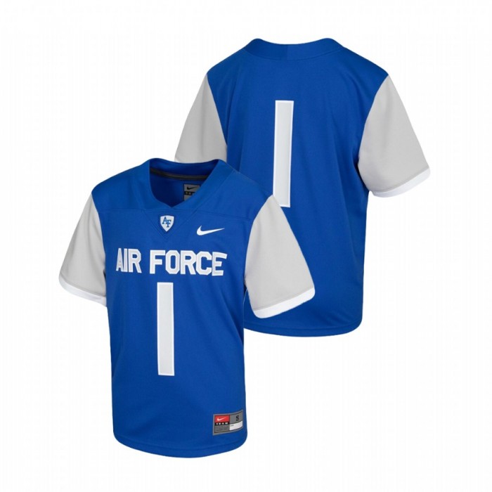 Youth Air Force Falcons Royal Untouchable Football Jersey