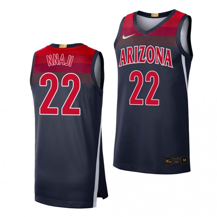 Arizona Wildcats Zeke Nnaji Limited College Baketball #22 Jersey-Navy