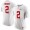 Alabama Crimson Tide #2 Derrick Henry White Football For Men Jersey
