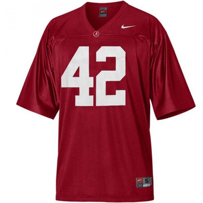Alabama Crimson Tide #42 Eddie Lacy Red Football Youth Jersey
