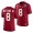 Alabama Crimson Tide John Metchie III 8 Jersey Crimson 2021 Cotton Bowl College Football Playoff Uniform
