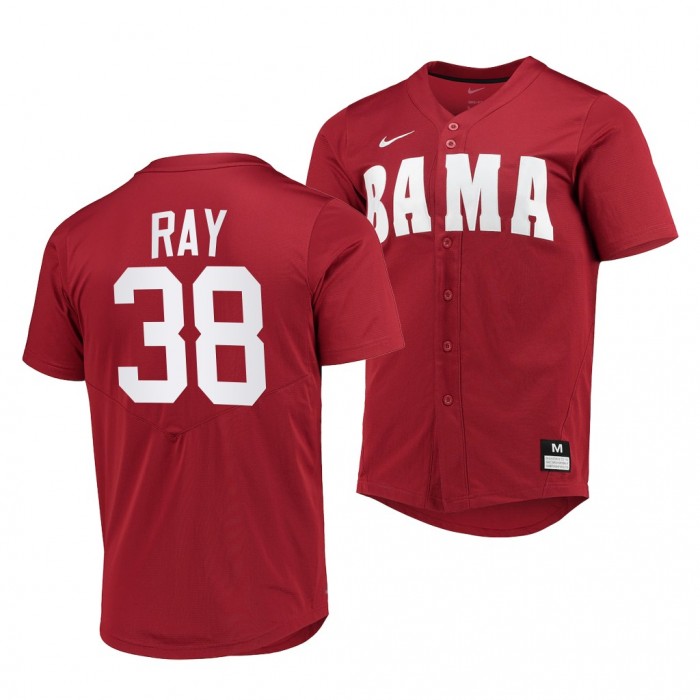 Dylan Ray Alabama Crimson Tide 2022 College Baseball Men Jersey-Crimson