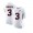 Male Alabama Crimson Tide #3 Vinnie Sunseri White NCAA 2017 National Championship Bound Limited Jersey