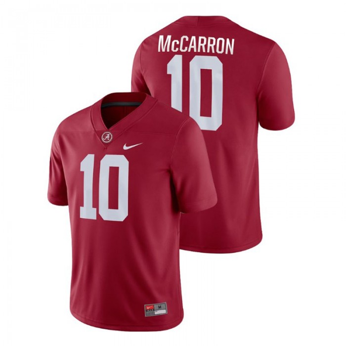 AJ McCarron For Men Alabama Crimson Tide Crimson Game College Football Jersey