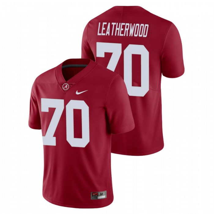 Alex Leatherwood Alabama Crimson Tide Limited Crimson Jersey