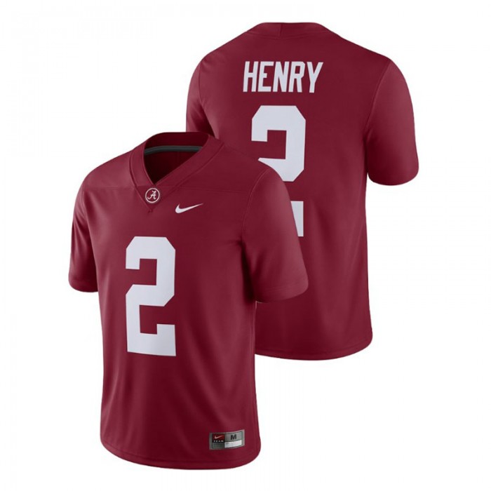 Derrick Henry For Men Alabama Crimson Tide Crimson Alumni Football Game Player Jersey