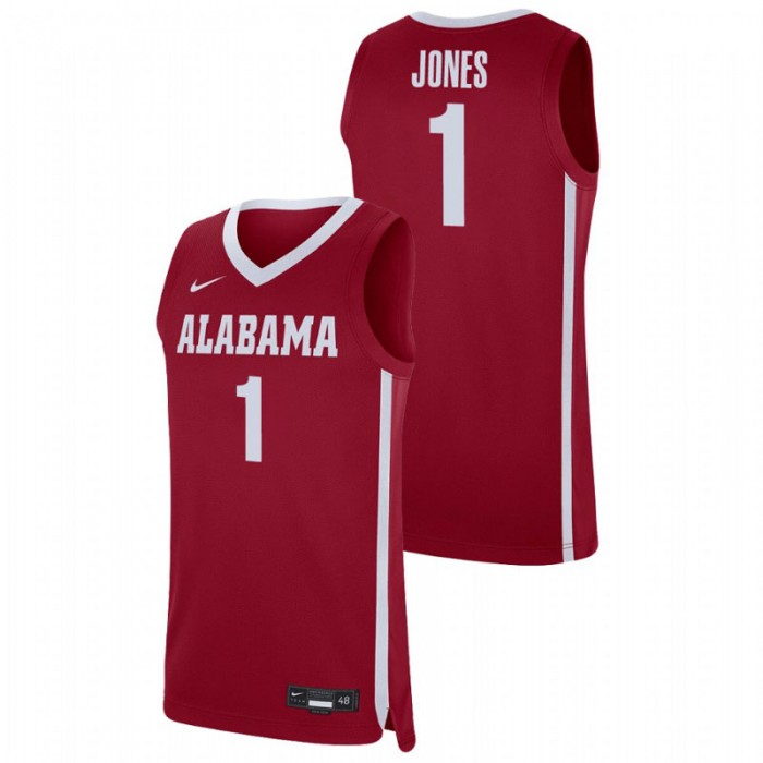 Alabama Crimson Tide Herbert Jones Jersey College Basketball Crimson Replica For Men