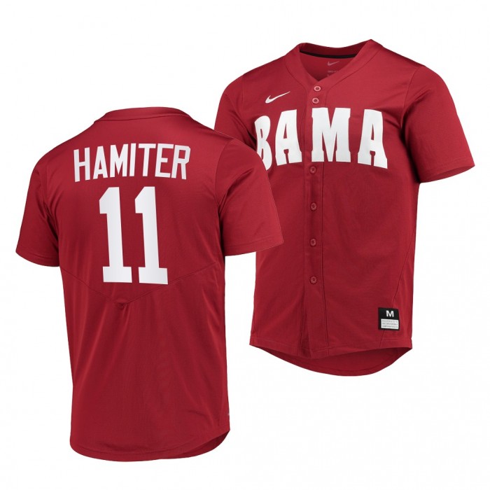 William Hamiter Alabama Crimson Tide 2022 College Baseball Men Jersey-Crimson