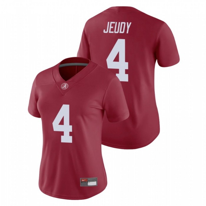 Alabama Crimson Tide Jerry Jeudy Game Jersey Women's Crimson