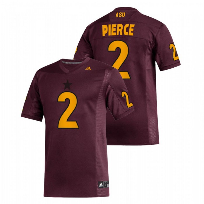 DeAndre Pierce Arizona State Sun Devils Replica Maroon College Football Jersey