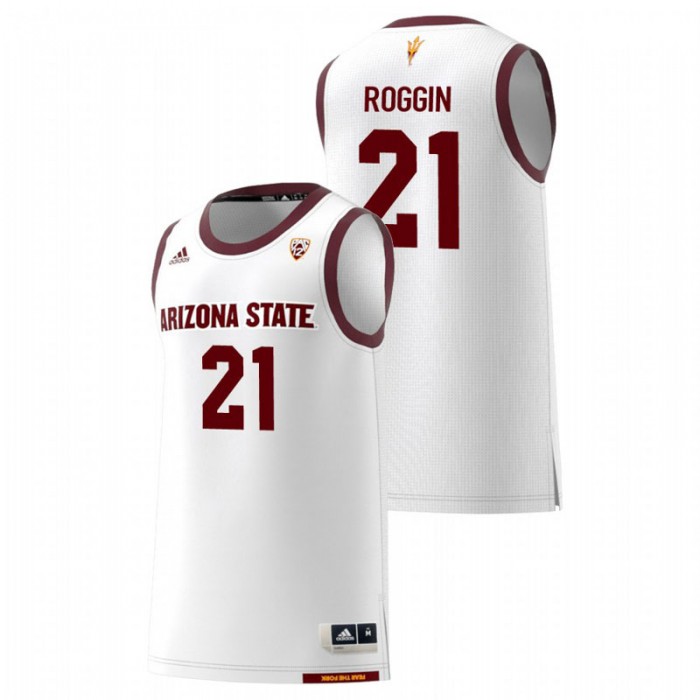 Arizona State Sun Devils College Basketball White Jack Roggin Replica Jersey For Men