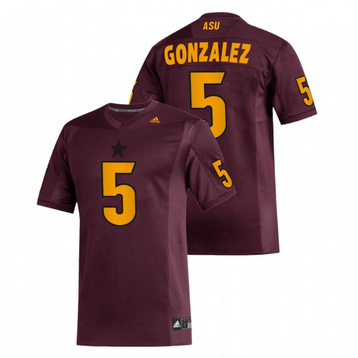 Zane Gonzalez Arizona State Sun Devils Replica Maroon Football Jersey