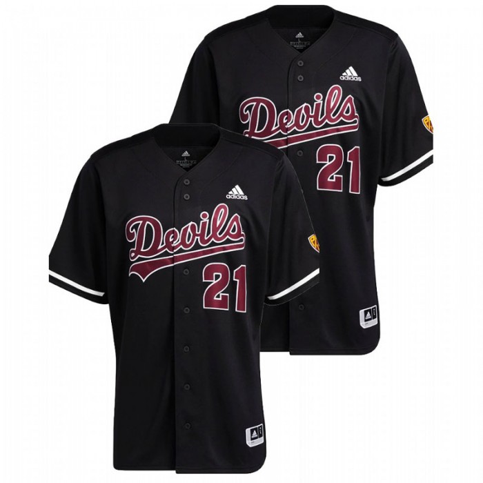 Arizona State Sun Devils Custom College Baseball Replica Black Men Jersey