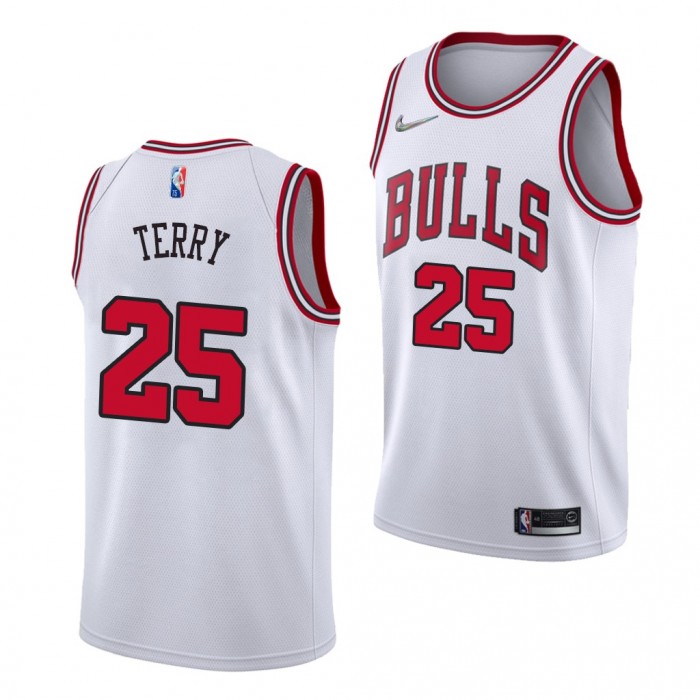 Arizona Wildcats 2022 NBA Draft Dalen Terry #25 Bulls White Jersey Association Edition