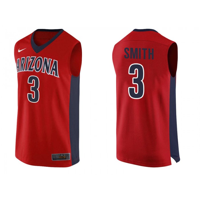 Male Dylan Smith Arizona Wildcats Navy College Team Basketball Performance Jersey