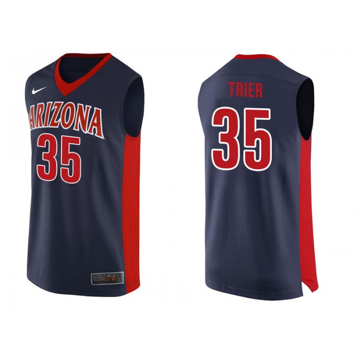 Male Allonzo Trier Arizona Wildcats Red College Team Basketball Performance Jersey