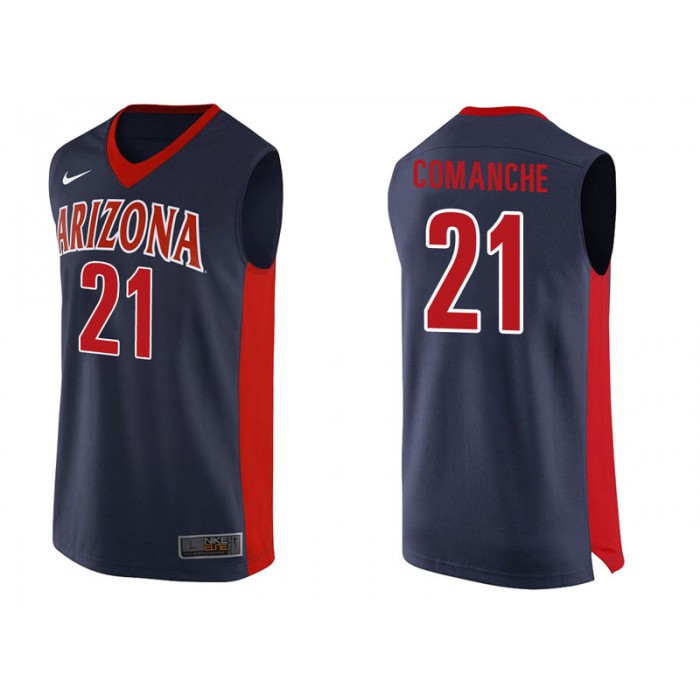 Male Chance Comanche Arizona Wildcats Red College Team Basketball Performance Jersey