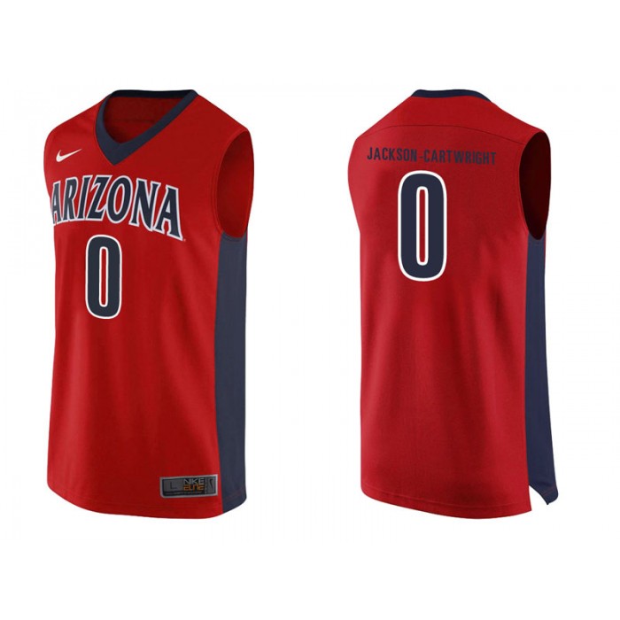Male Parker Jackson-Cartwright Arizona Wildcats Red College Team Basketball Performance Jersey