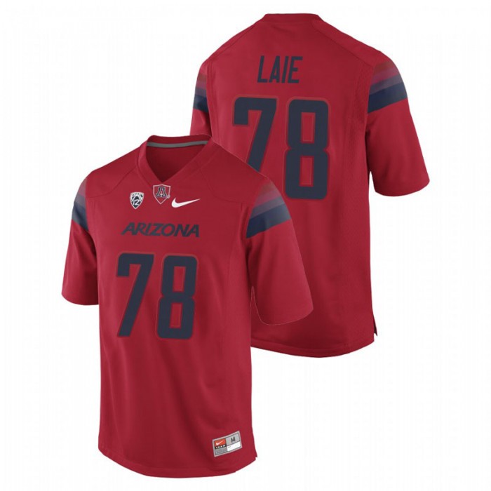 Donovan Laie Arizona Wildcats College Football Red Game Jersey