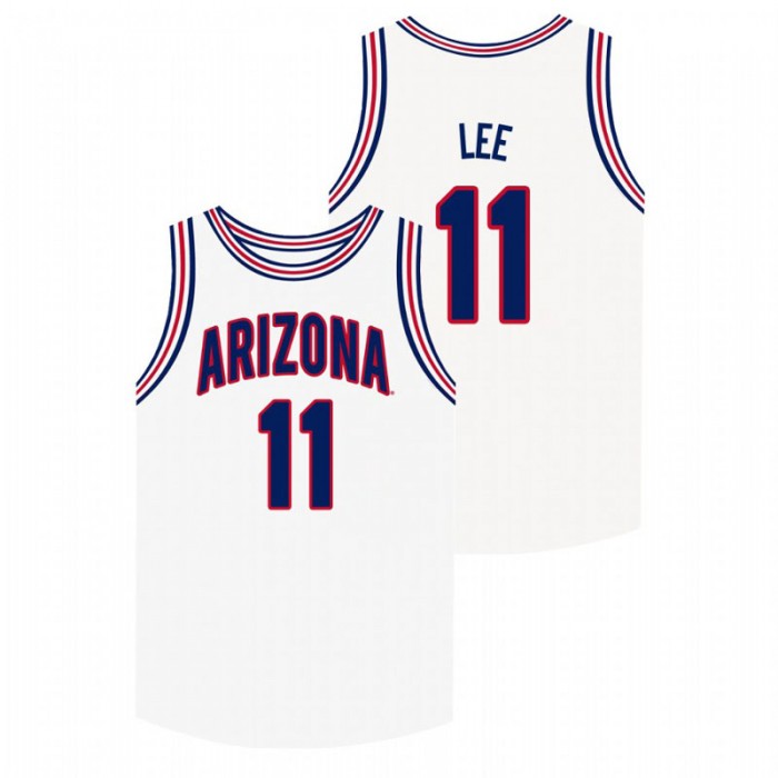Arizona Wildcats White Ira Lee College Basketball Jersey For Men