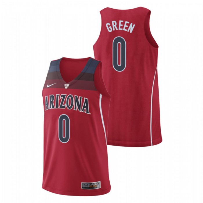 Arizona Wildcats Josh Green Jersey College Basketball Red Hyper Elite Authentic For Men