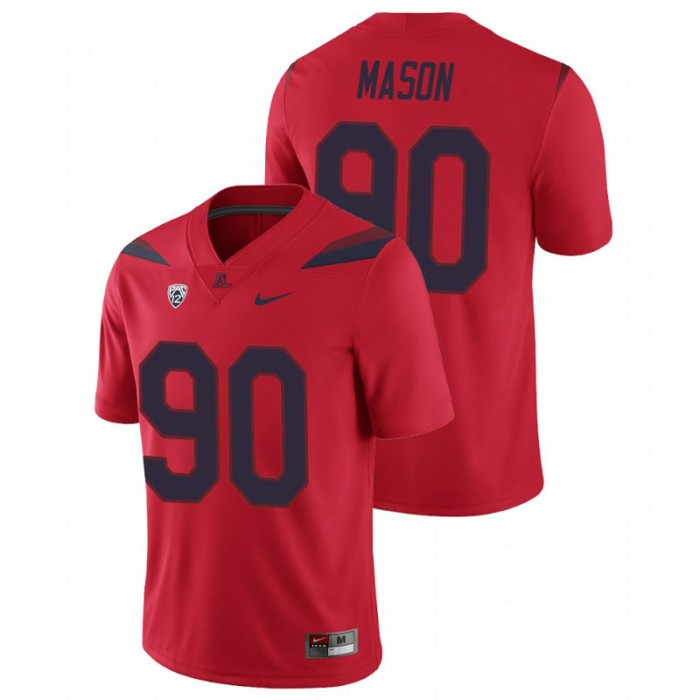 Arizona Wildcats Trevon Mason College Football Alternate Game Jersey For Men Red